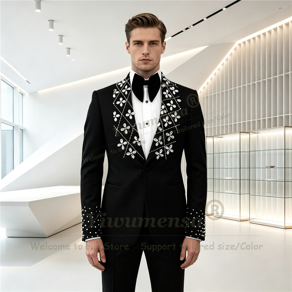 Men'S Formal Wear Jewelry - Ornement de bijoux métalliques pour hommes,