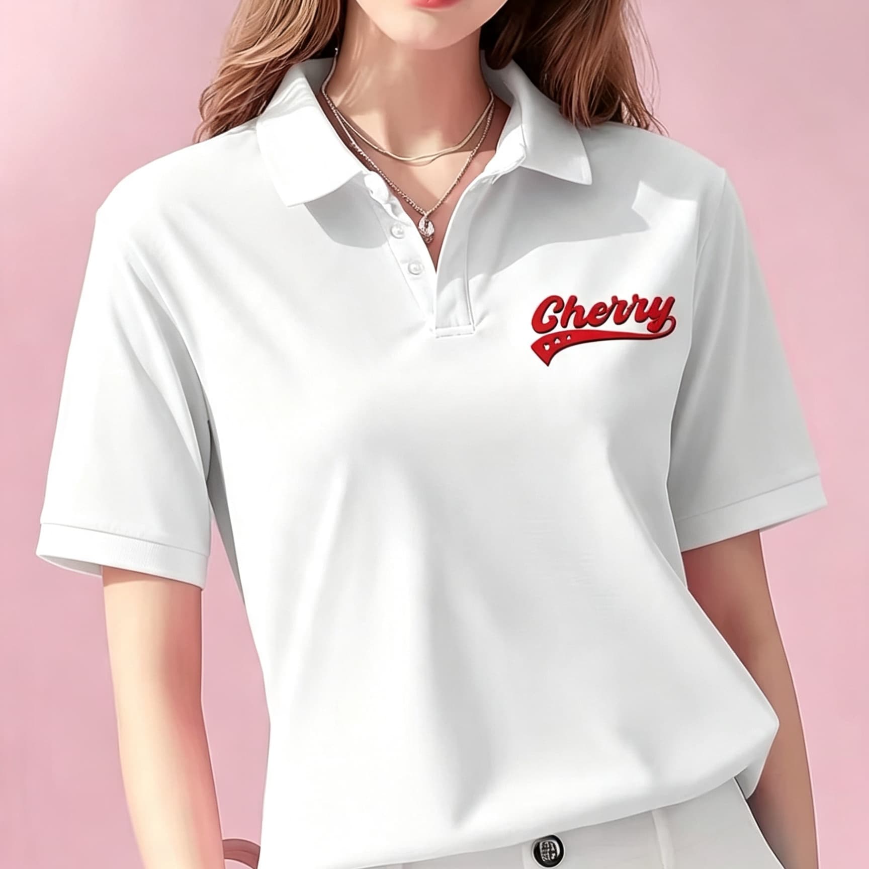 Men'S Polo Formal Wear - Chemise polo unisexe blanche décontractée, élégante,