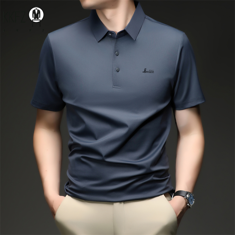 Men'S Polo Formal Wear - Polo formel à manches courtes pour