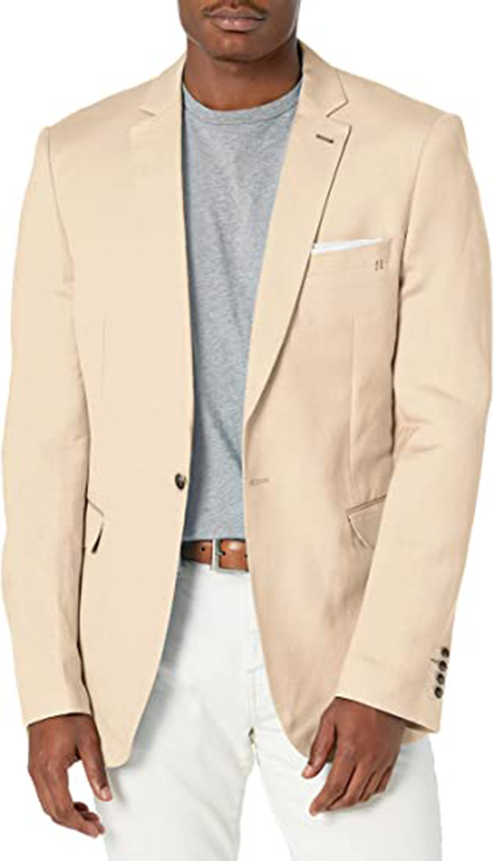 Khaki Formal Wear Men - Ensemble de costumes pour hommes, Blazer