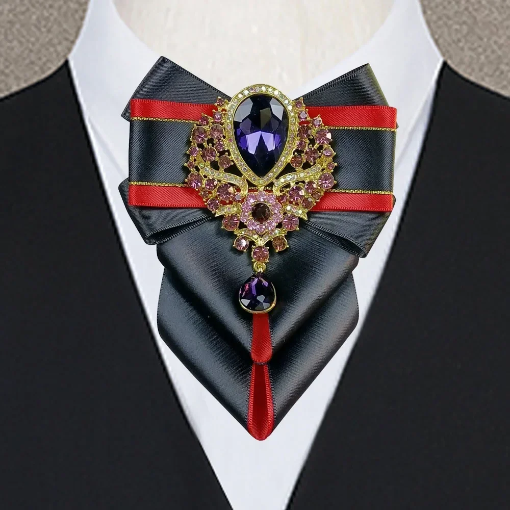 Men'S Formal Wear Jewelry - Nministériels d papillon en biscuits violet