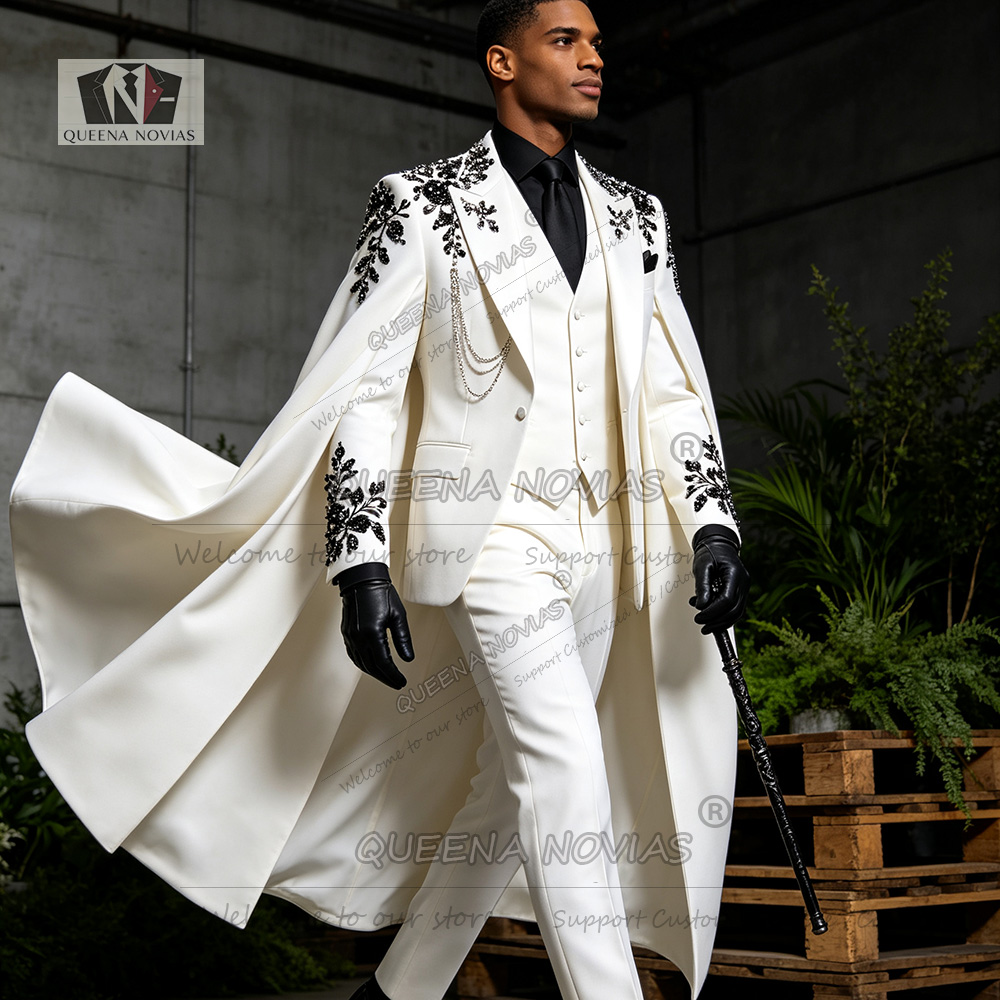 Men Formal Wear Wedding - Costumes de marié faits main pour