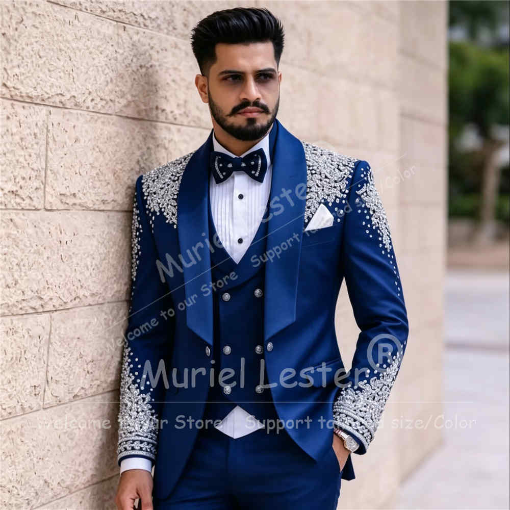 Men Formal Wear Wedding - Costume de marié de luxe pour