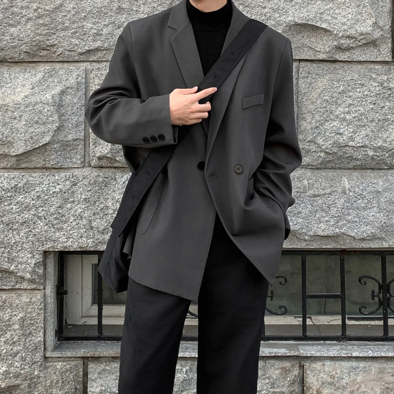 Korean Men Formal Wear - Blazers formels pour hommes printemps-été, veste