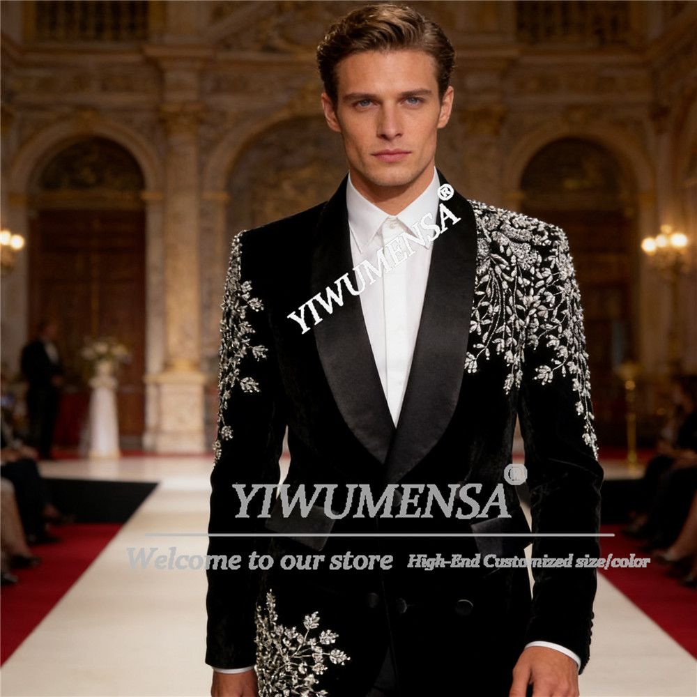 Men'S Formal Wear Jewelry - Costumes de Mariage Exquis pour Hommes
