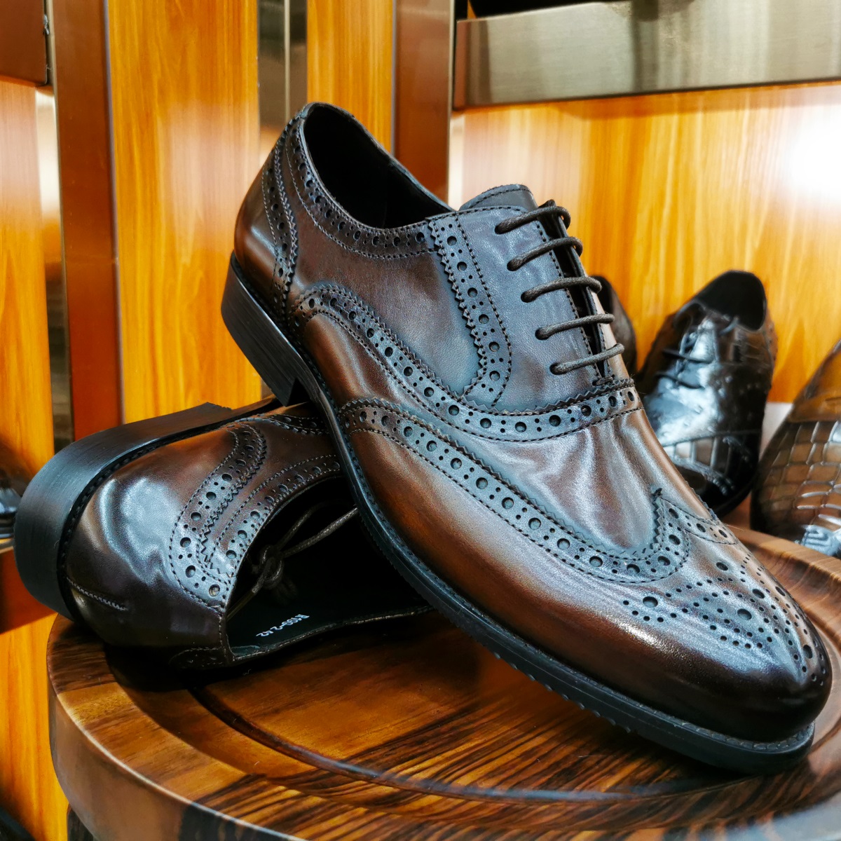 Men Formal Wear Brown - Chaussures habillées de luxe pour hommes