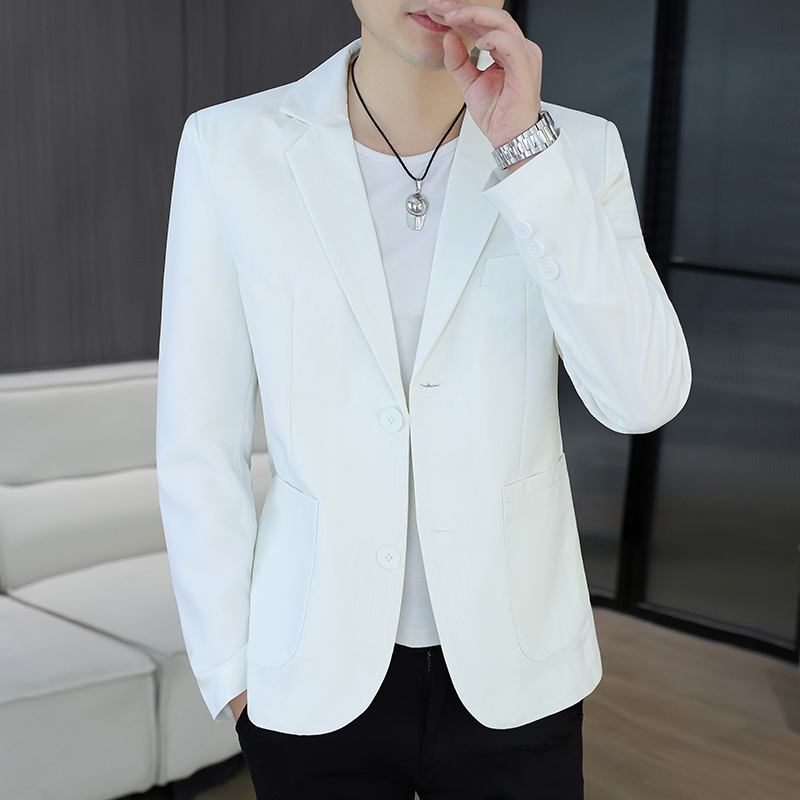 Korean Men Formal Wear - 2025 Blazer extérieur hommes cyclisme mode