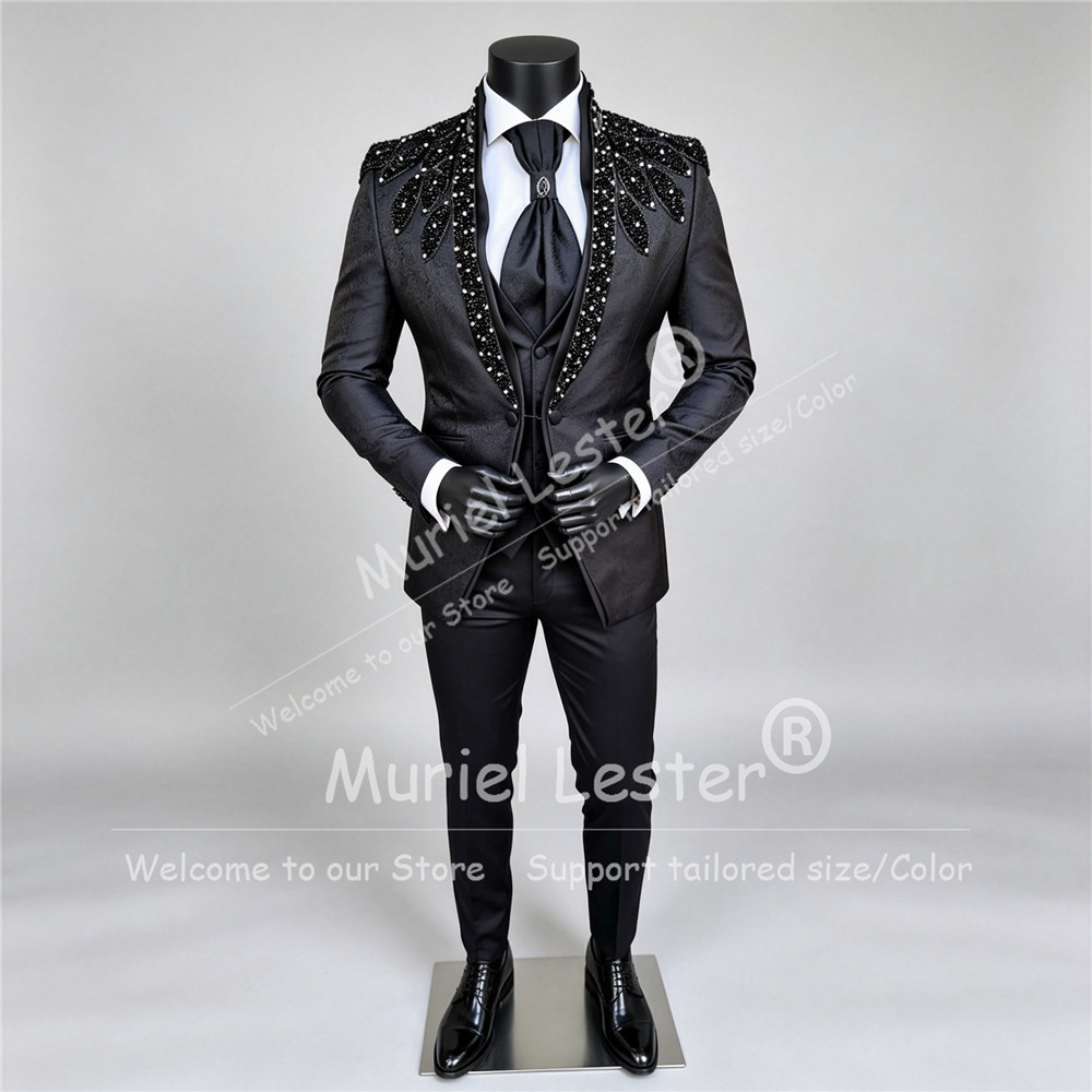 Men Formal Wear Wedding - Ensemble de costumes pour hommes de
