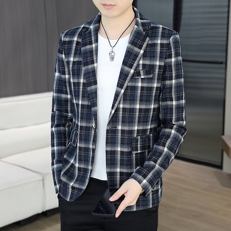 High End Men'S Formal Wear - Blazer Homme Tendance Affaires Élégant Professionnel