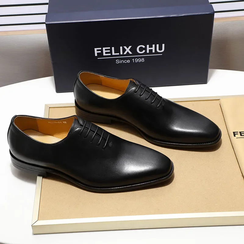 Men'S Luxury Formal Wear Brands - Chaussures Oxford en cuir véritable pour
