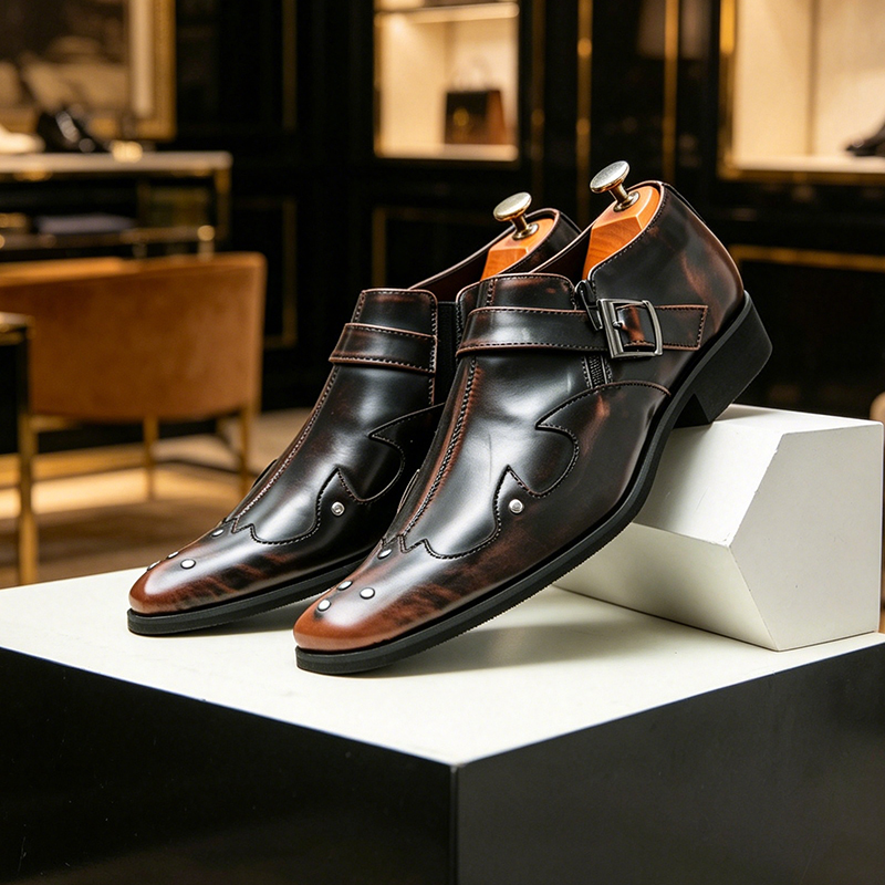 Men Formal Wear Purple - Chaussures de ville pour hommes, pointures