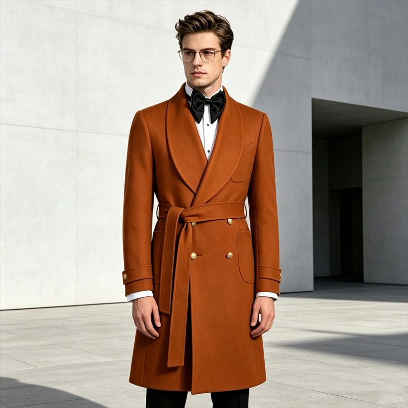 Men'S Formal Wear In Winter - Manteau de luxe pour homme en