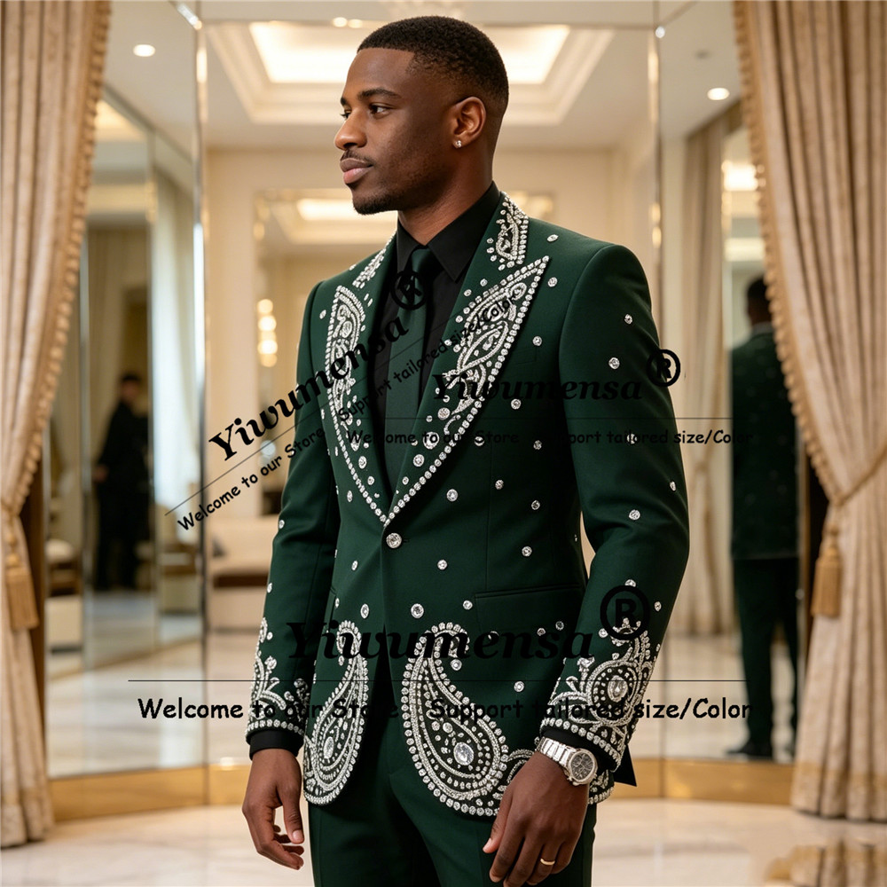 Costume de Mariage Scintillant - Men'S Formal Wear Jewelry avis et prix