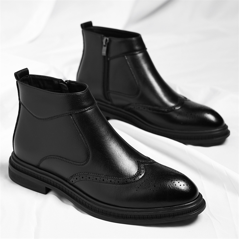 Bottes hautes d'affaires à sem - Men'S Formal Wear In Winter avis et prix