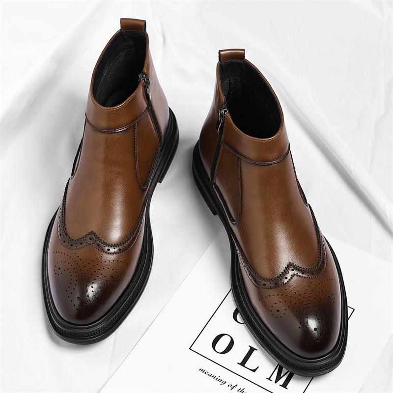 Bottes hautes d'affaires à sem - Men'S Formal Wear In Winter avis et prix