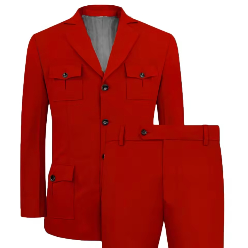 Costumes pour hommes Jakcet dé - Khaki Formal Wear Men avis et prix