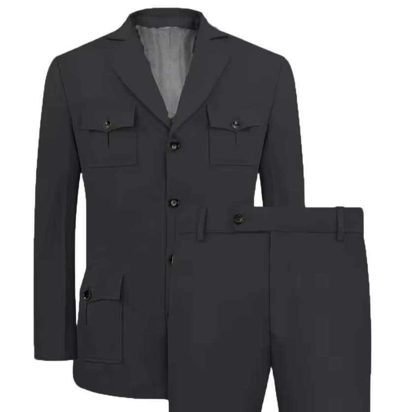 Costumes pour hommes Jakcet dé - Khaki Formal Wear Men avis et prix