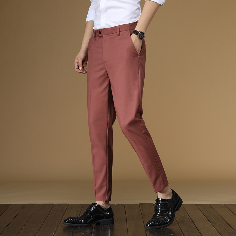 Pantalon d'été imbibé pour hom - Khaki Formal Wear Men avis et prix