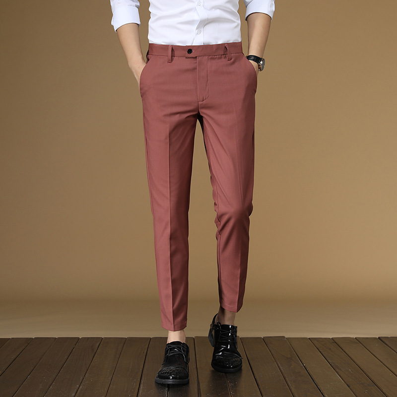 Pantalon d'été imbibé pour hom - Khaki Formal Wear Men avis et prix