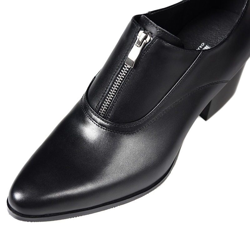 Mocassins en cuir formels marr - Men Formal Wear Brown avis et prix