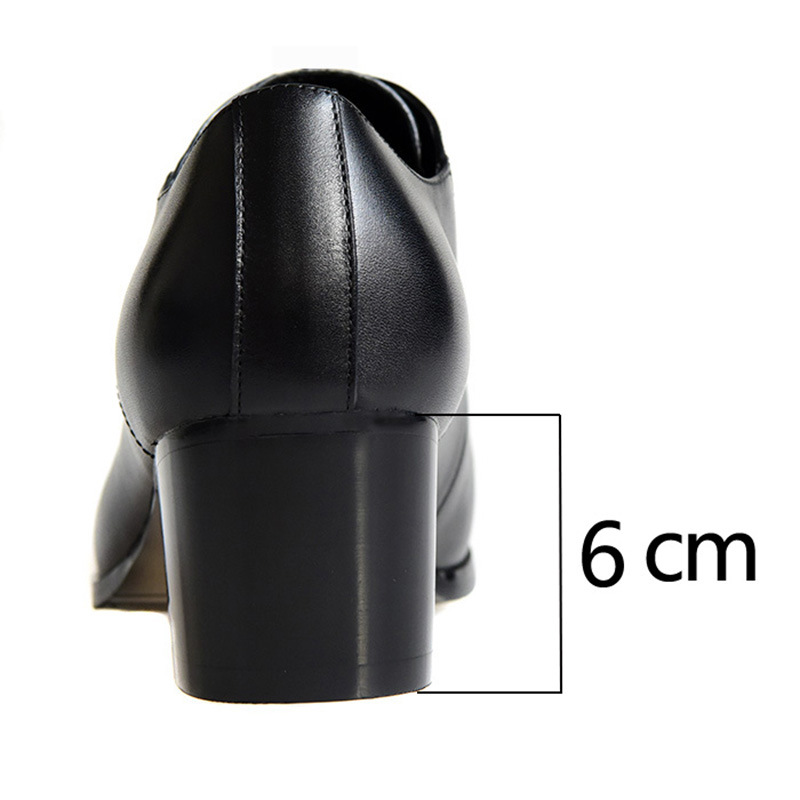 Mocassins en cuir formels marr - Men Formal Wear Brown avis et prix