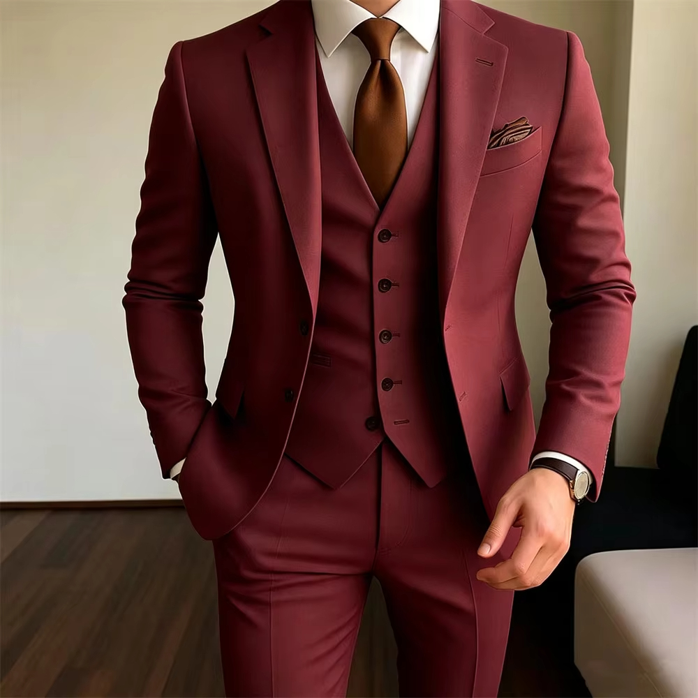 Costumes pour hommes kaki 3 pi - Khaki Formal Wear Men avis et prix