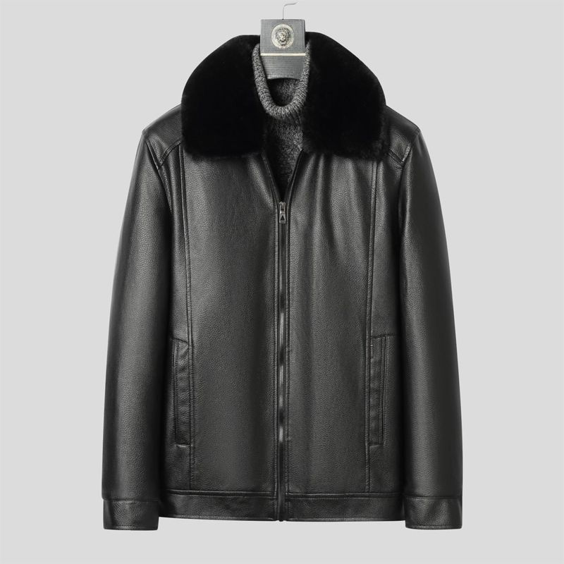 Manteau d'hiver en cuir pour h - Men'S Formal Wear In Winter avis et prix