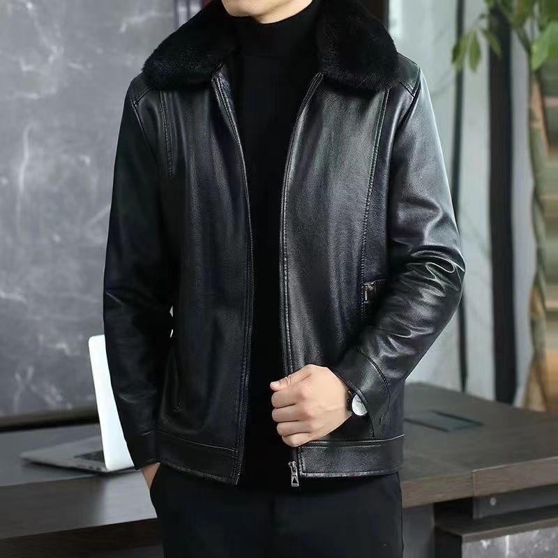 Manteau d'hiver en cuir pour h - Men'S Formal Wear In Winter avis et prix