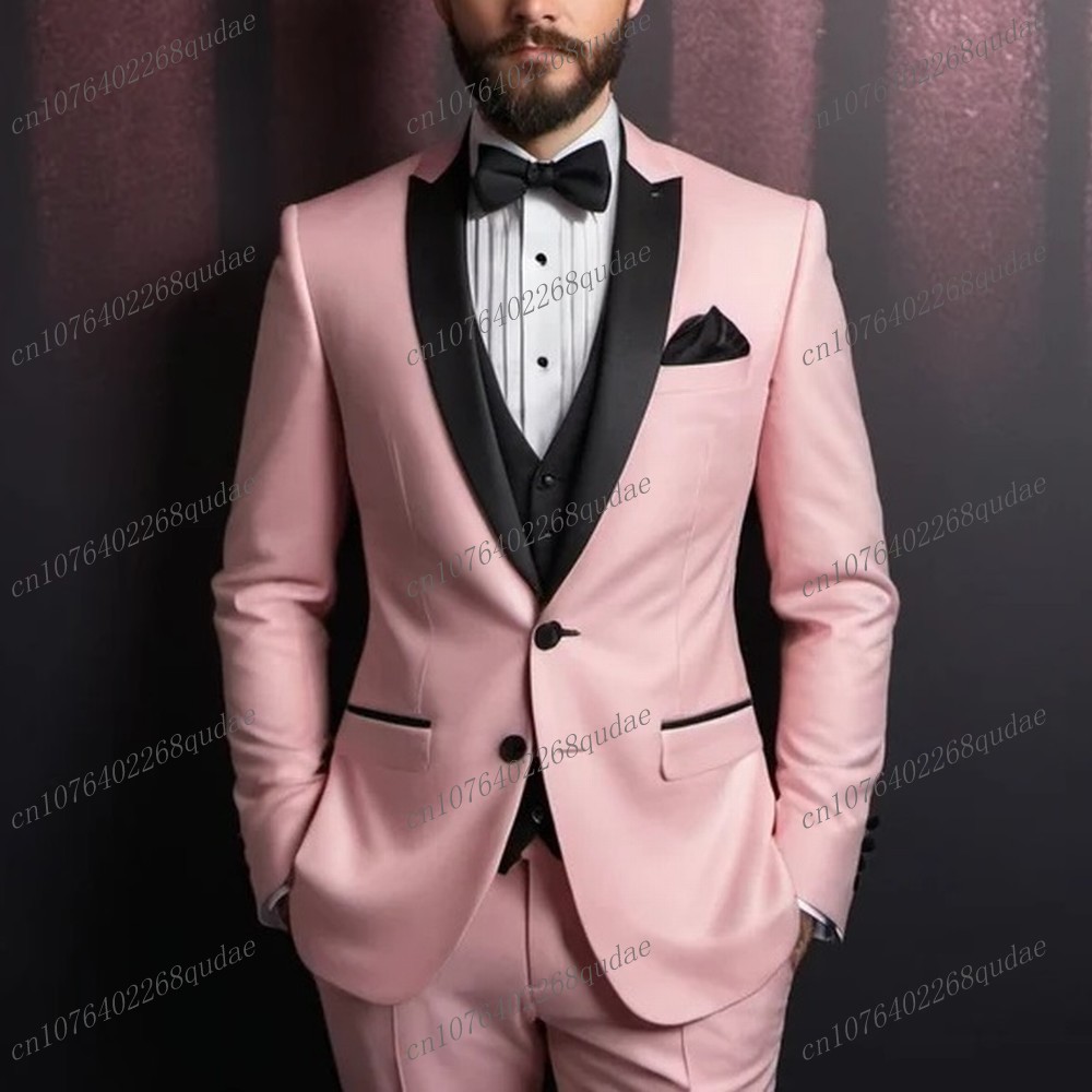 Costume formel violet et noir  - Men Formal Wear Purple avis et prix