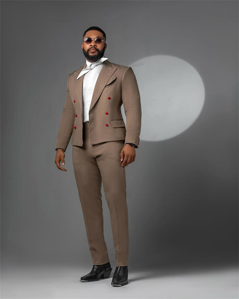 Ensemble de costume pour homme - Khaki Formal Wear Men avis et prix