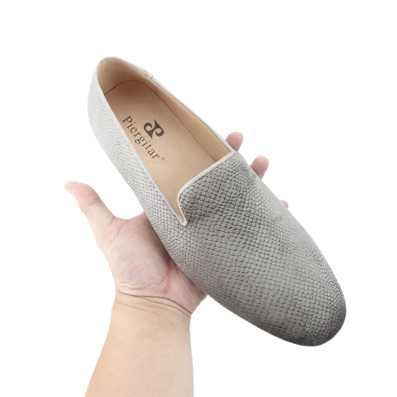 Piergitar – mocassins en velou - Men Formal Wear Wedding avis et prix