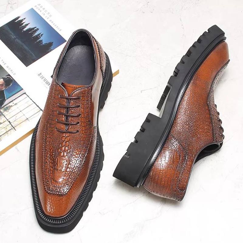 Chaussures en cuir haut de gam - High End Men'S Formal Wear avis et prix