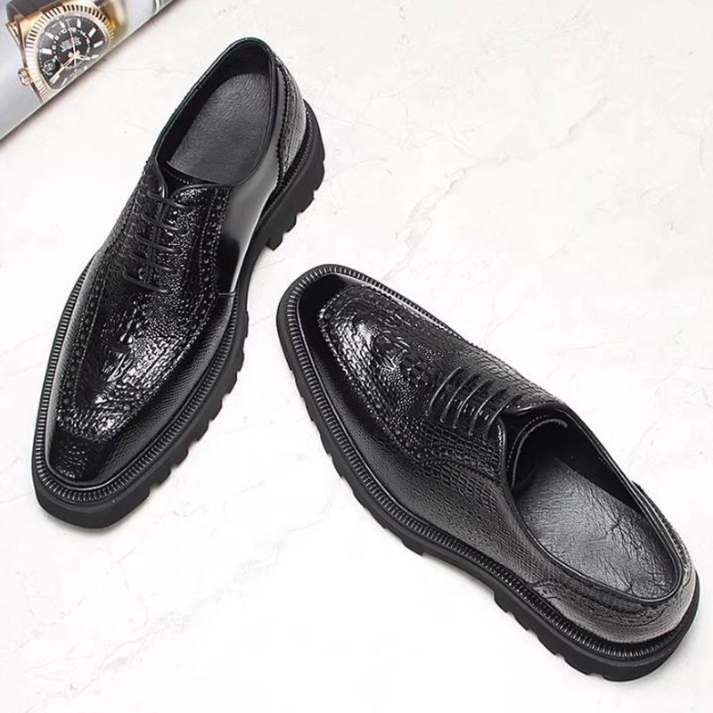Chaussures en cuir haut de gam - High End Men'S Formal Wear avis et prix