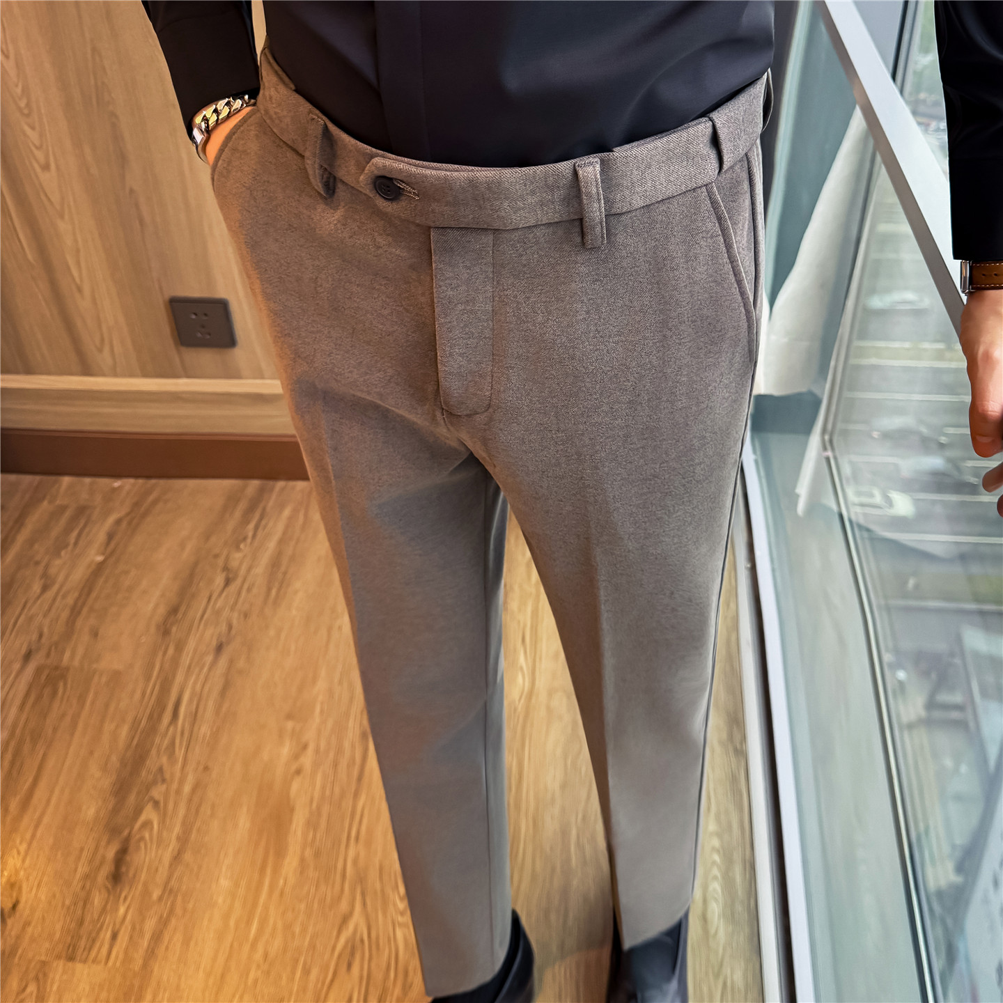 Pantalon de costume droit en l - Men'S Formal Wear In Winter avis et prix