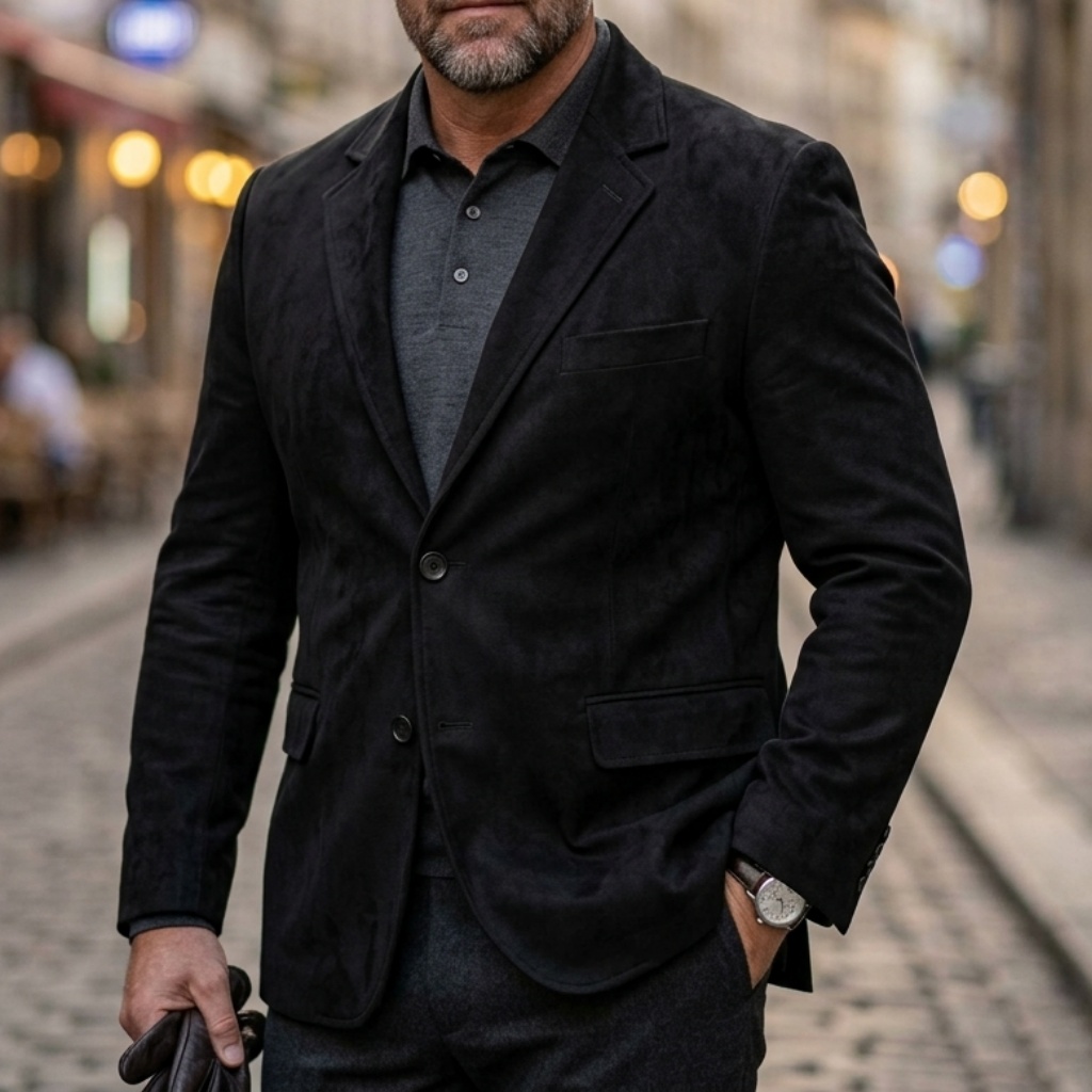 Blazer en daim vintage pour ho - Men'S Formal Wear In Winter avis et prix