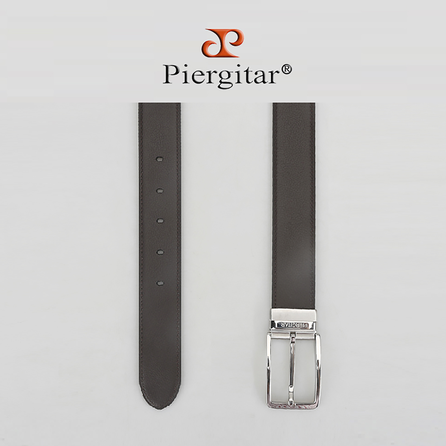 Ceinture pour homme en cuir vé - Men Formal Wear Brown avis et prix
