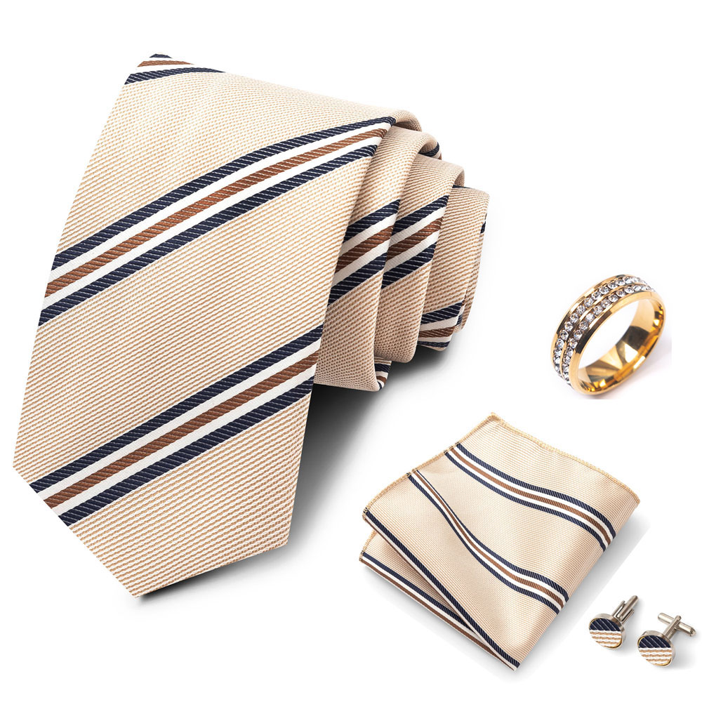 Ensemble de cravates rayées po - Men Formal Wear Wedding avis et prix