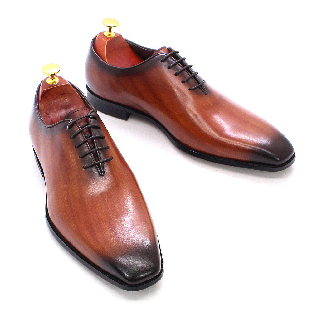 Chaussures Oxford en cuir véri - Men'S Luxury Formal Wear Brands avis et prix