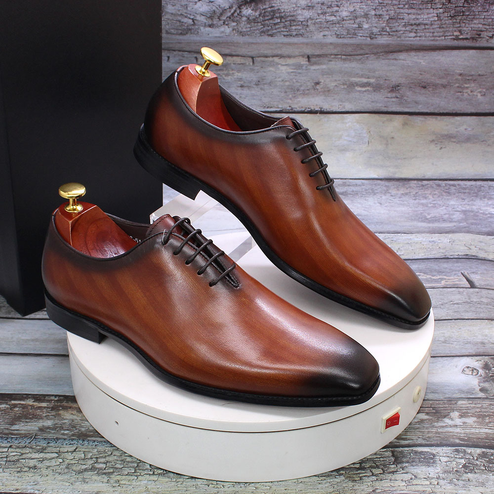 Chaussures Oxford en cuir véri - Men'S Luxury Formal Wear Brands avis et prix
