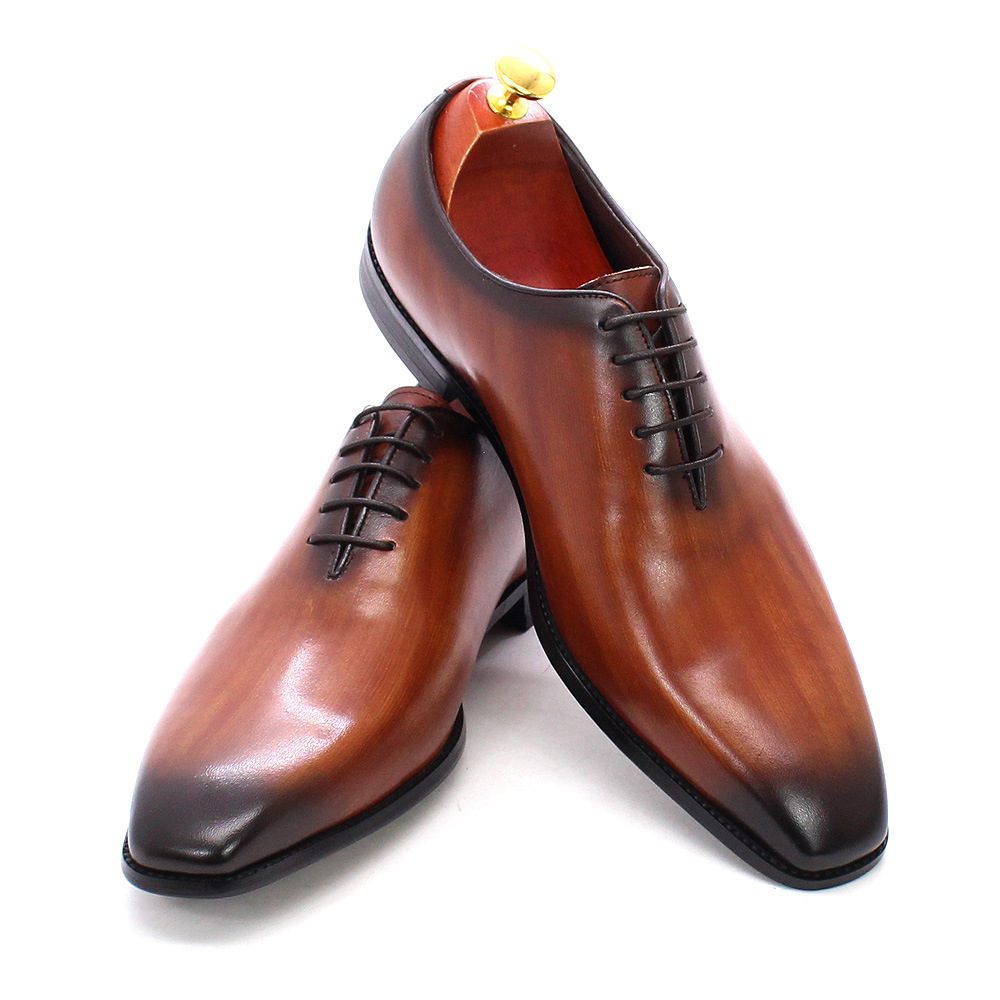 Chaussures Oxford en cuir véri - Men'S Luxury Formal Wear Brands avis et prix