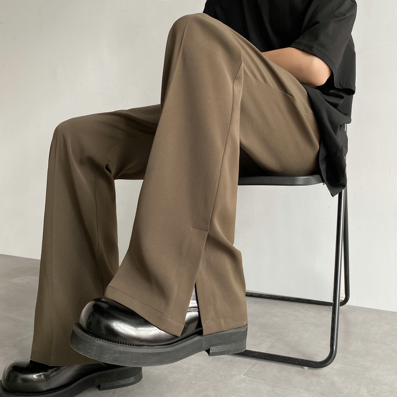 Viser évasés décontractés pour - Men Formal Wear Brown avis et prix