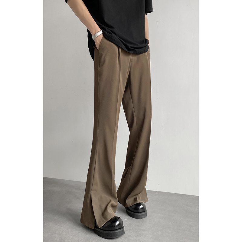 Viser évasés décontractés pour - Men Formal Wear Brown avis et prix