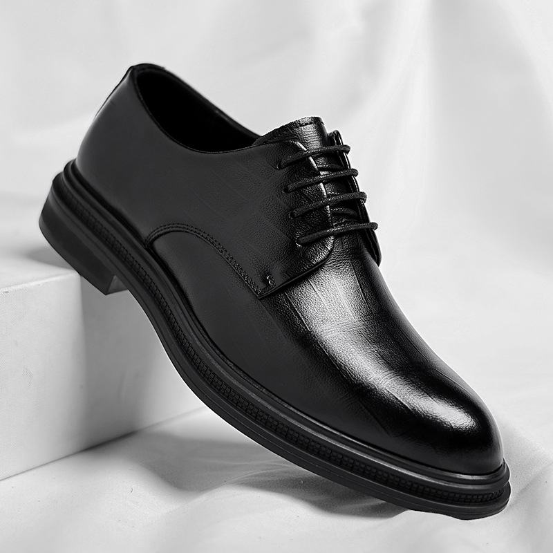 Chaussures habillées Derby pou - Men Formal Wear All Black avis et prix