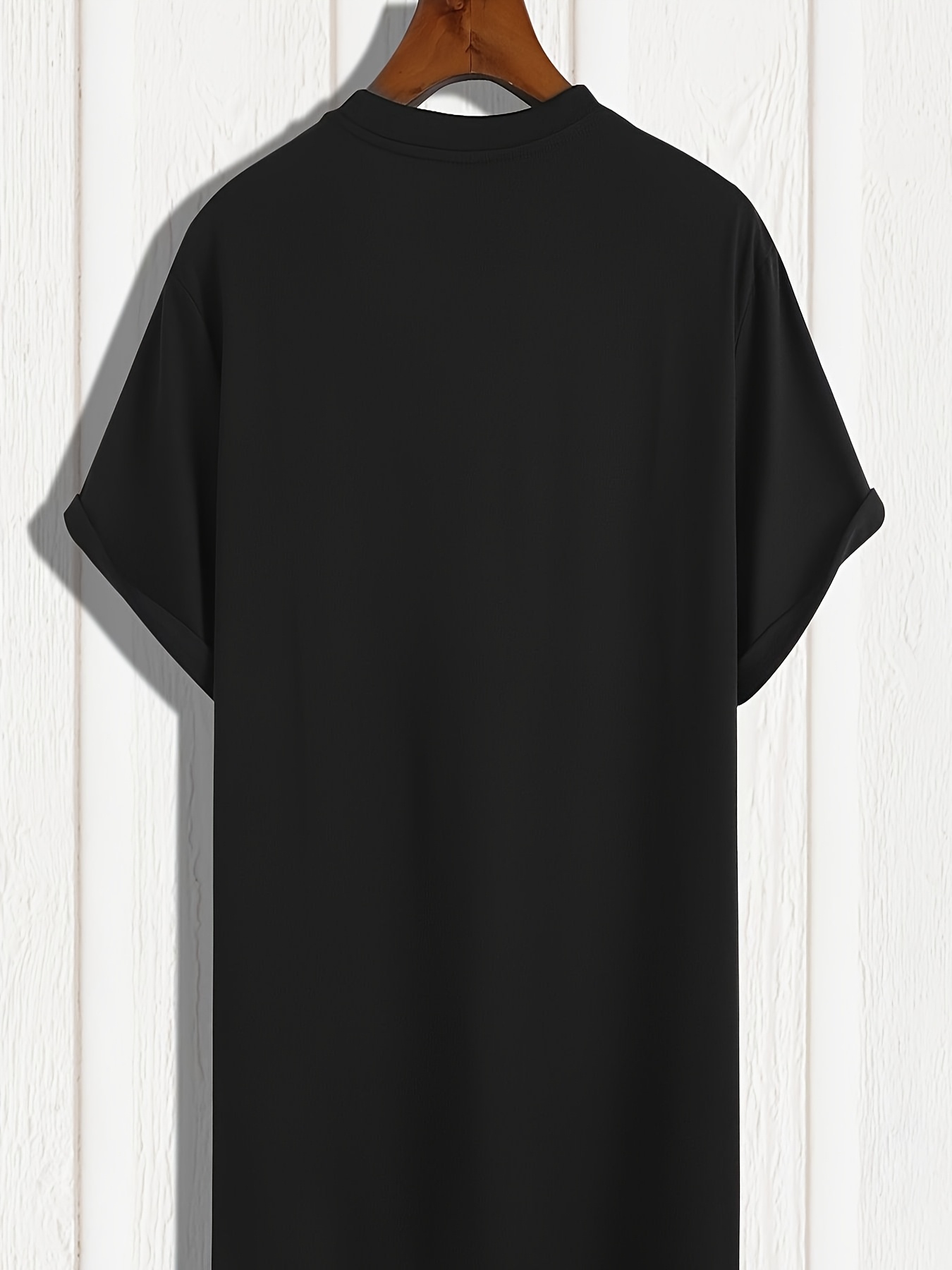 T-shirt en coton épais 180 g/m - Men Formal Wear All Black avis et prix