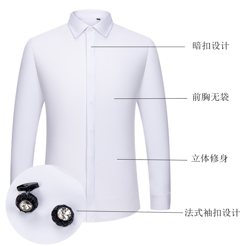 Chemise à poignets mousquetair - High End Men'S Formal Wear avis et prix