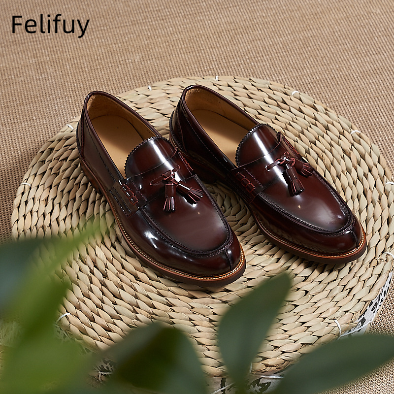 Nouvelles chaussures plates ma - Men Formal Wear Brown avis et prix