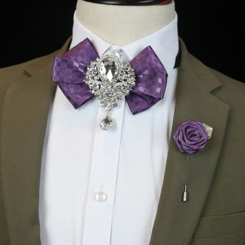 Broche de mariage en biscuits  - Korean Men Formal Wear avis et prix