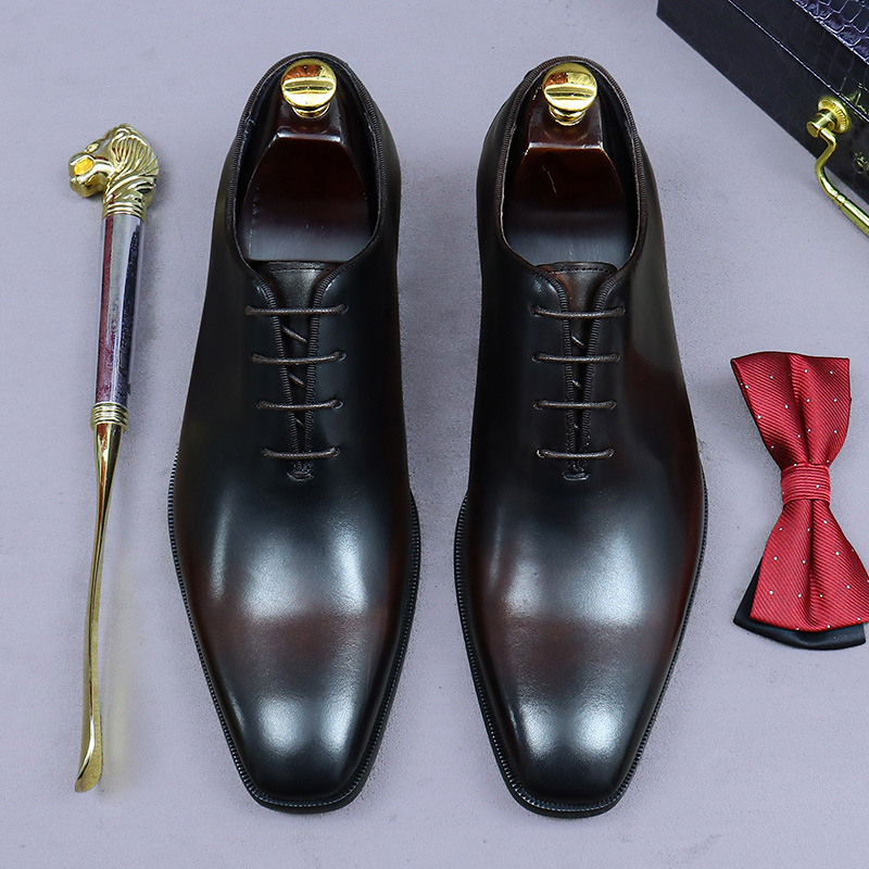 Chaussures Oxford en cuir véri - Men'S Luxury Formal Wear Brands avis et prix