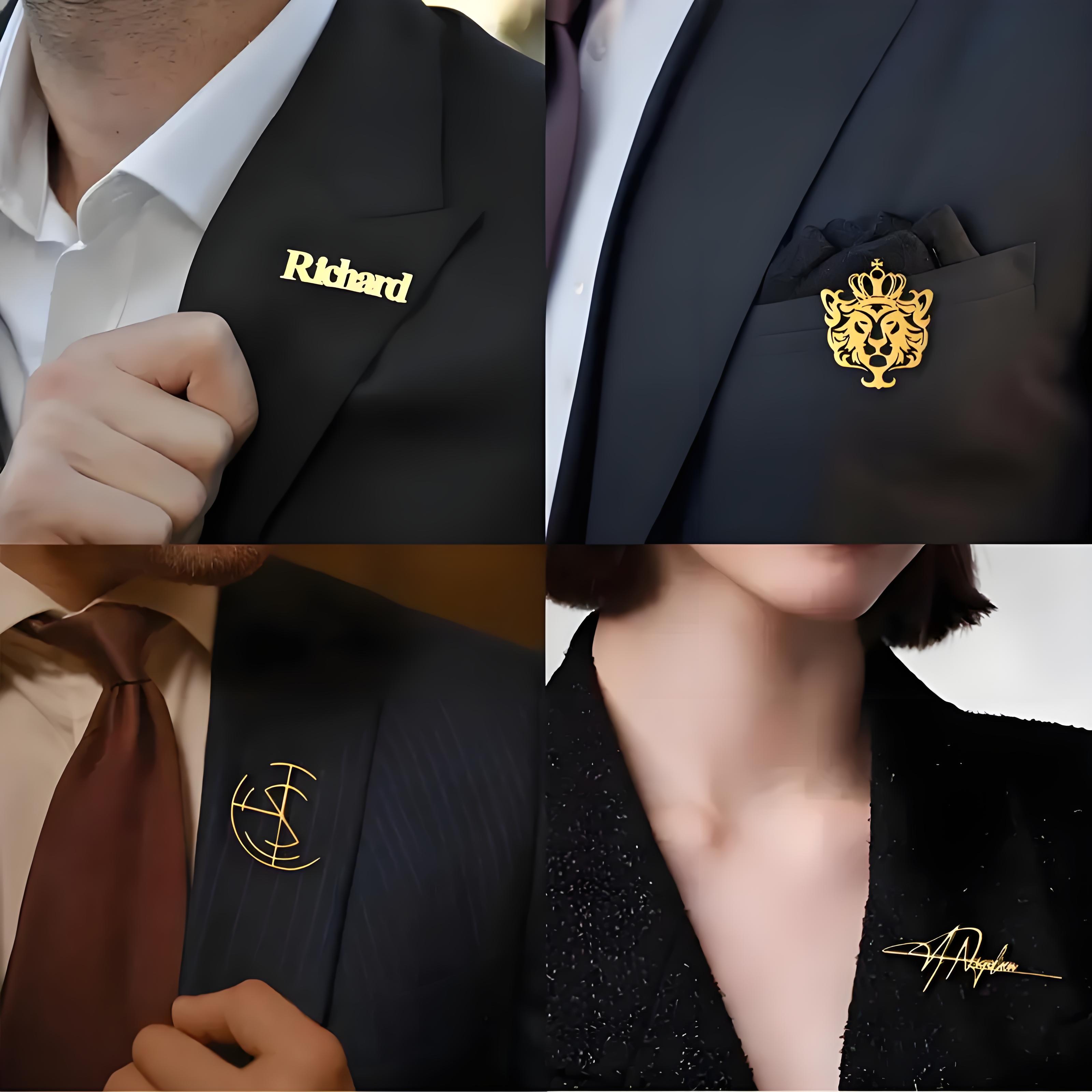 Ensemble de broches avec logo  - Men'S Formal Wear Jewelry avis et prix