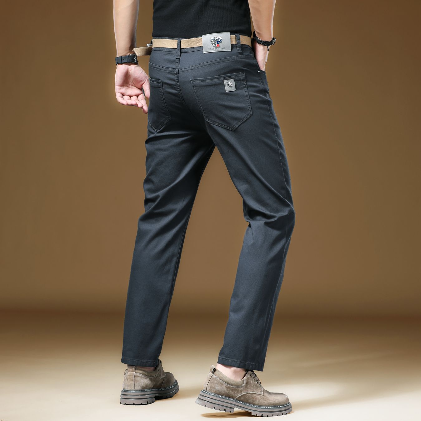 Nouveaux pantalons pour hommes - Khaki Formal Wear Men avis et prix